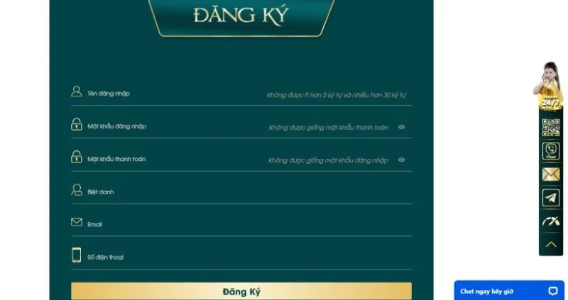 Tạo tài khoản Loto188